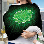 Anahata Chakra Spiritual Print Baby Seat Cover