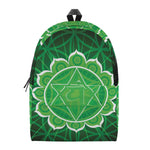 Anahata Chakra Spiritual Print Backpack