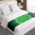 Anahata Chakra Spiritual Print Bed Runner