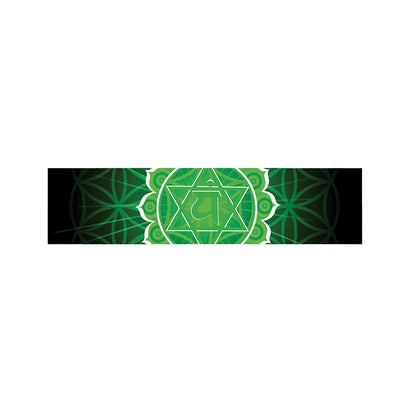 Anahata Chakra Spiritual Print Bed Runner