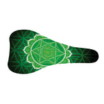 Anahata Chakra Spiritual Print Bicycle Seat Cover