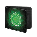 Anahata Chakra Spiritual Print Bifold Wallet