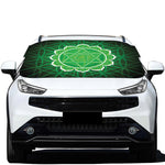 Anahata Chakra Spiritual Print Car Windshield Snow Cover