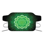 Anahata Chakra Spiritual Print Car Windshield Snow Cover