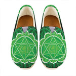 Anahata Chakra Spiritual Print Casual Shoes