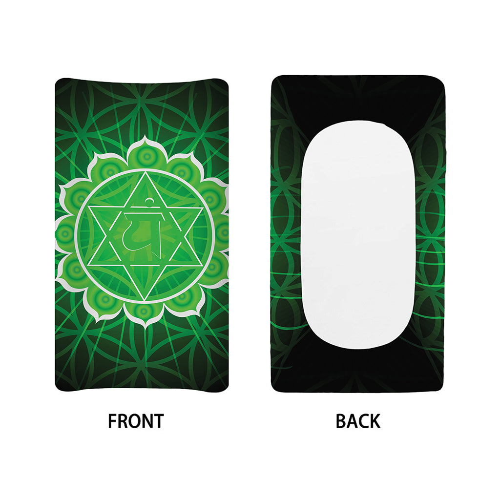 Anahata Chakra Spiritual Print Changing Pad Cover