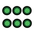 Anahata Chakra Spiritual Print Coaster Set