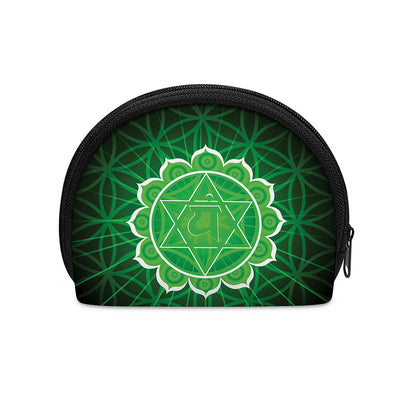 Anahata Chakra Spiritual Print Coin Purse