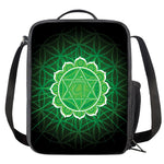 Anahata Chakra Spiritual Print Crossbody Lunch Bag