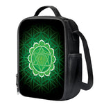 Anahata Chakra Spiritual Print Crossbody Lunch Bag
