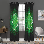 Anahata Chakra Spiritual Print Curtain