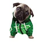 Anahata Chakra Spiritual Print Dog Zip Up Hoodie