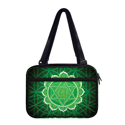 Anahata Chakra Spiritual Print Double Strap Bible Bag