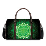 Anahata Chakra Spiritual Print Duffle Bag