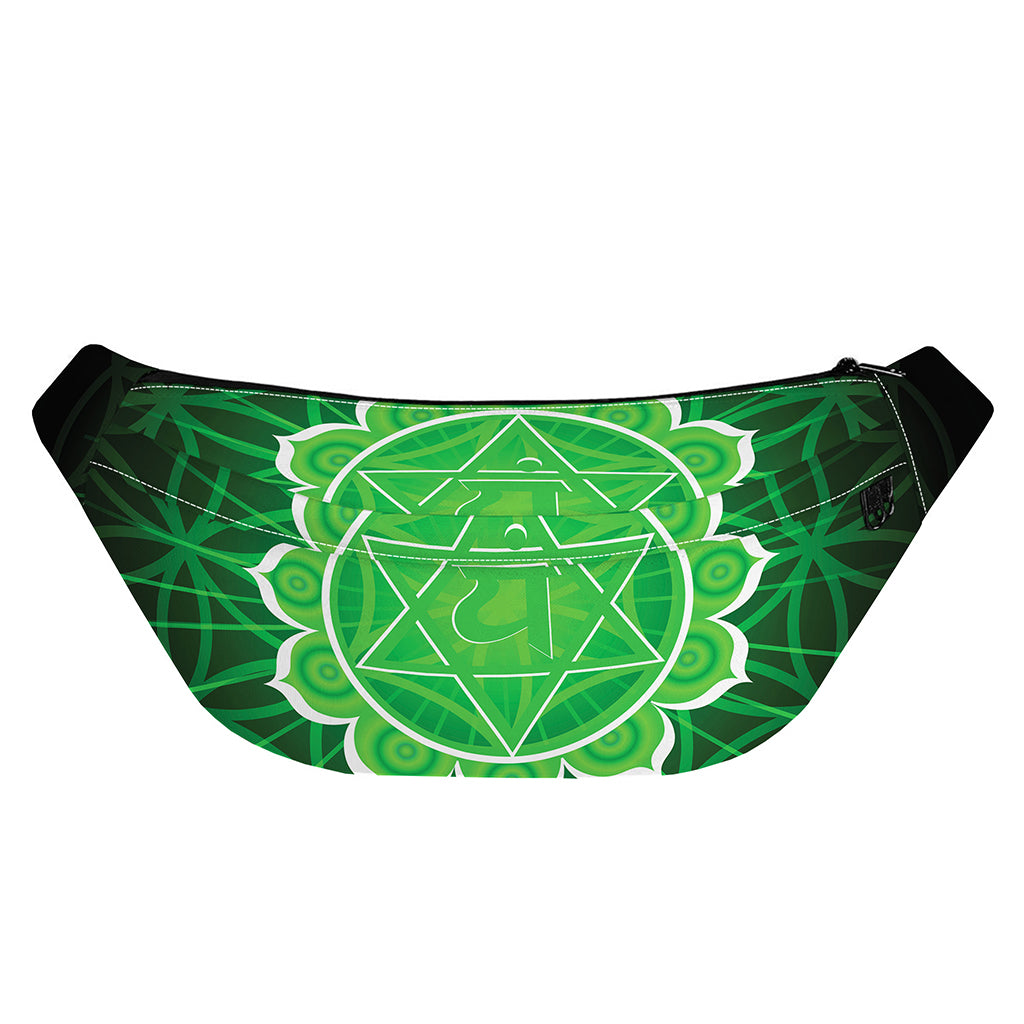 Anahata Chakra Spiritual Print Fanny Pack