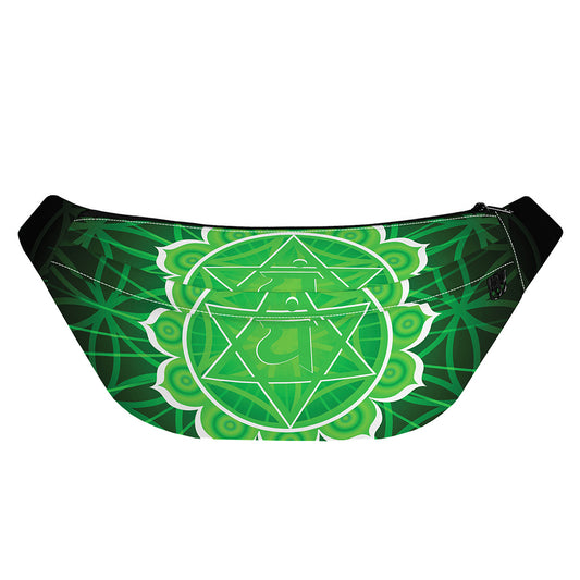 Anahata Chakra Spiritual Print Fanny Pack