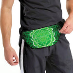 Anahata Chakra Spiritual Print Fanny Pack