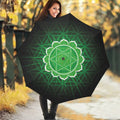 Anahata Chakra Spiritual Print Foldable Umbrella