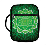 Anahata Chakra Spiritual Print Front Pocket Bible Bag