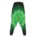 Anahata Chakra Spiritual Print Hammer Pants