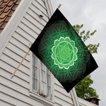 Anahata Chakra Spiritual Print House Flag