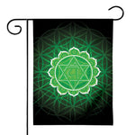 Anahata Chakra Spiritual Print House Flag
