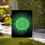 Anahata Chakra Spiritual Print House Flag