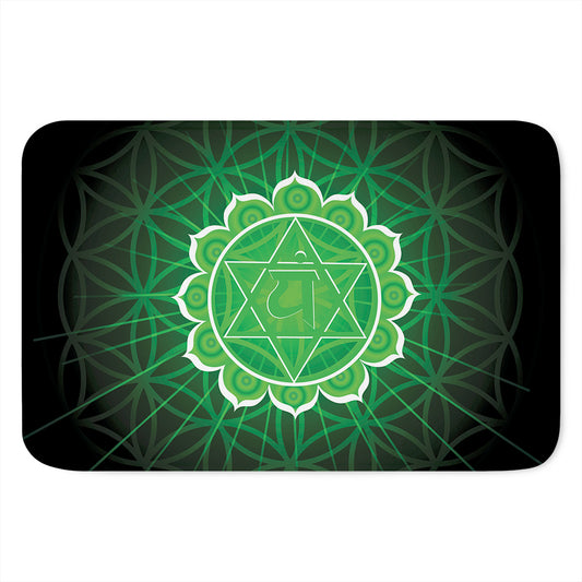 Anahata Chakra Spiritual Print Indoor Door Mat