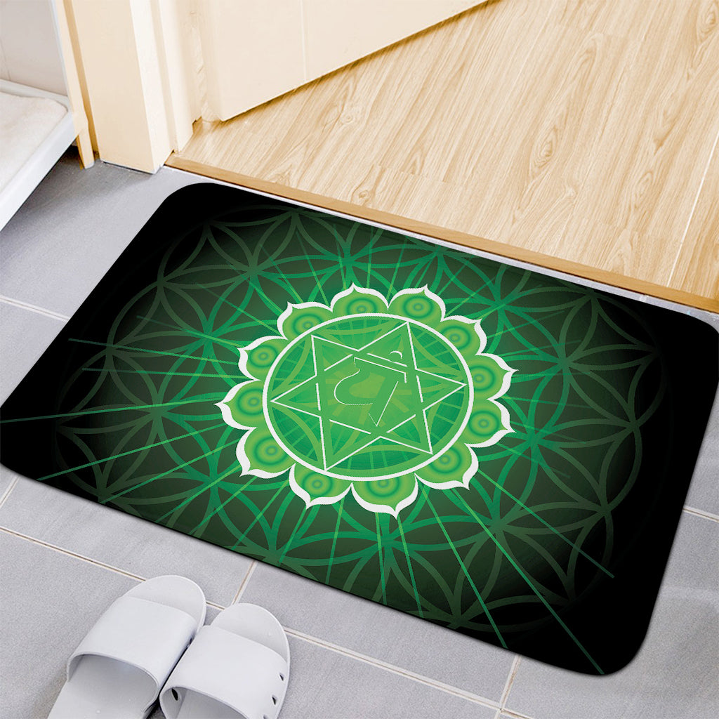 Anahata Chakra Spiritual Print Indoor Door Mat