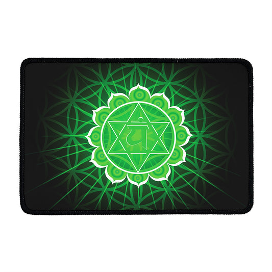 Anahata Chakra Spiritual Print Kitchen Mat