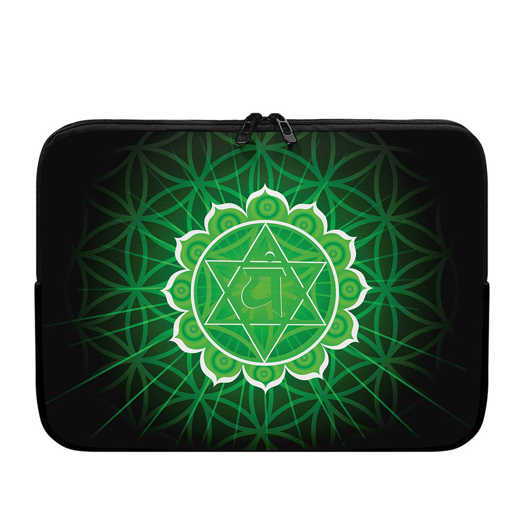 Anahata Chakra Spiritual Print Laptop Sleeve