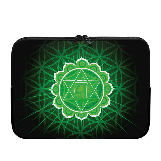 Anahata Chakra Spiritual Print Laptop Sleeve