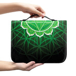 Anahata Chakra Spiritual Print Leather Bible Cover