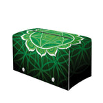 Anahata Chakra Spiritual Print Leather Tissue Box Cover