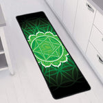 Anahata Chakra Spiritual Print Long Kitchen Mat
