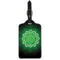 Anahata Chakra Spiritual Print Luggage Tag