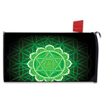 Anahata Chakra Spiritual Print Mailbox Cover