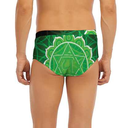 Anahata Chakra Spiritual Print Men's Briefs