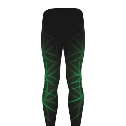 Anahata Chakra Spiritual Print Men's leggings