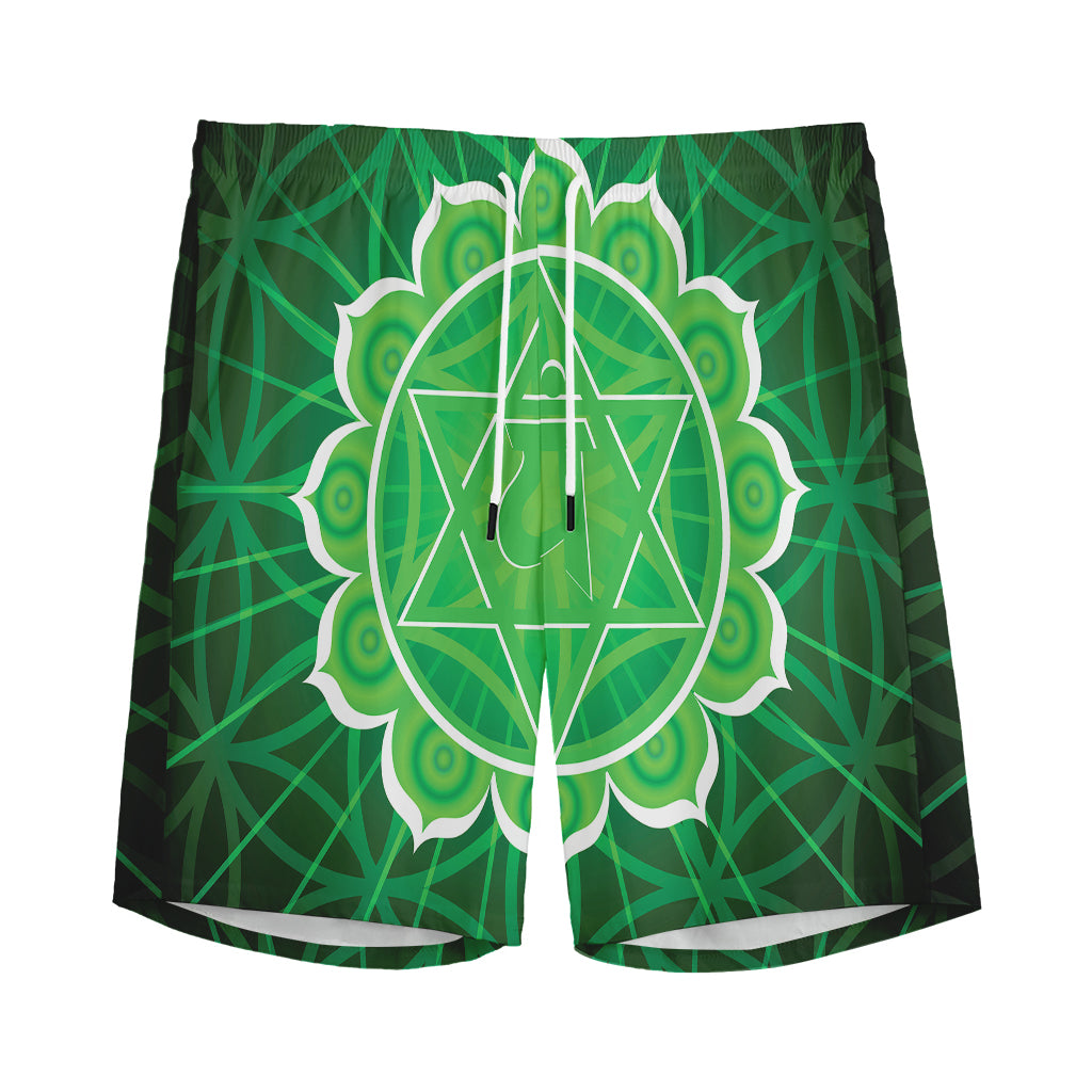 Anahata Chakra Spiritual Print Men's Sports Shorts