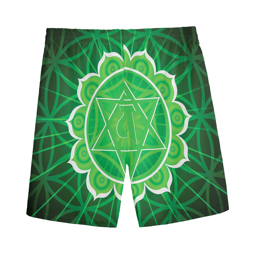 Anahata Chakra Spiritual Print Men's Sports Shorts
