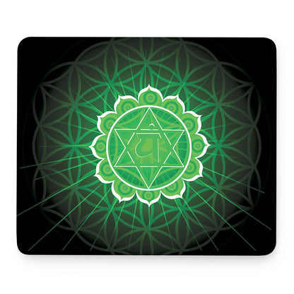 Anahata Chakra Spiritual Print Mouse Pad