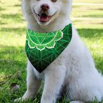 Anahata Chakra Spiritual Print Over The Collar Dog Bandana