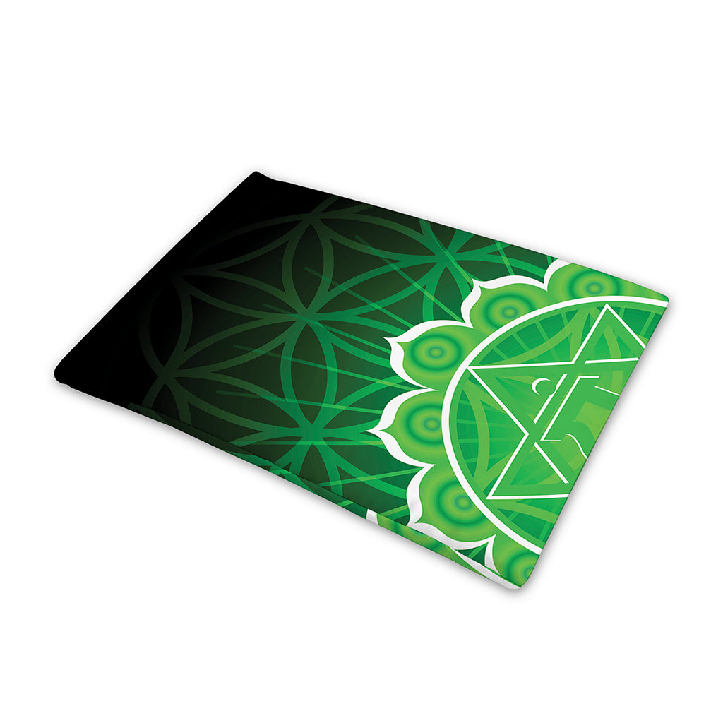 Anahata Chakra Spiritual Print Pet Cooling Mat Cover