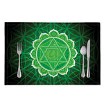 Anahata Chakra Spiritual Print Placemat