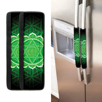 Anahata Chakra Spiritual Print Refrigerator Handle Covers