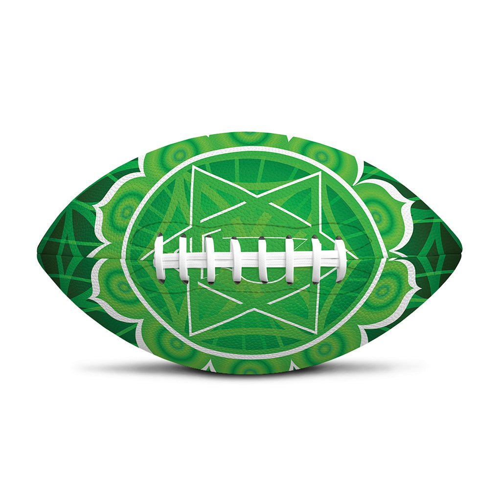 Anahata Chakra Spiritual Print Rugby Ball
