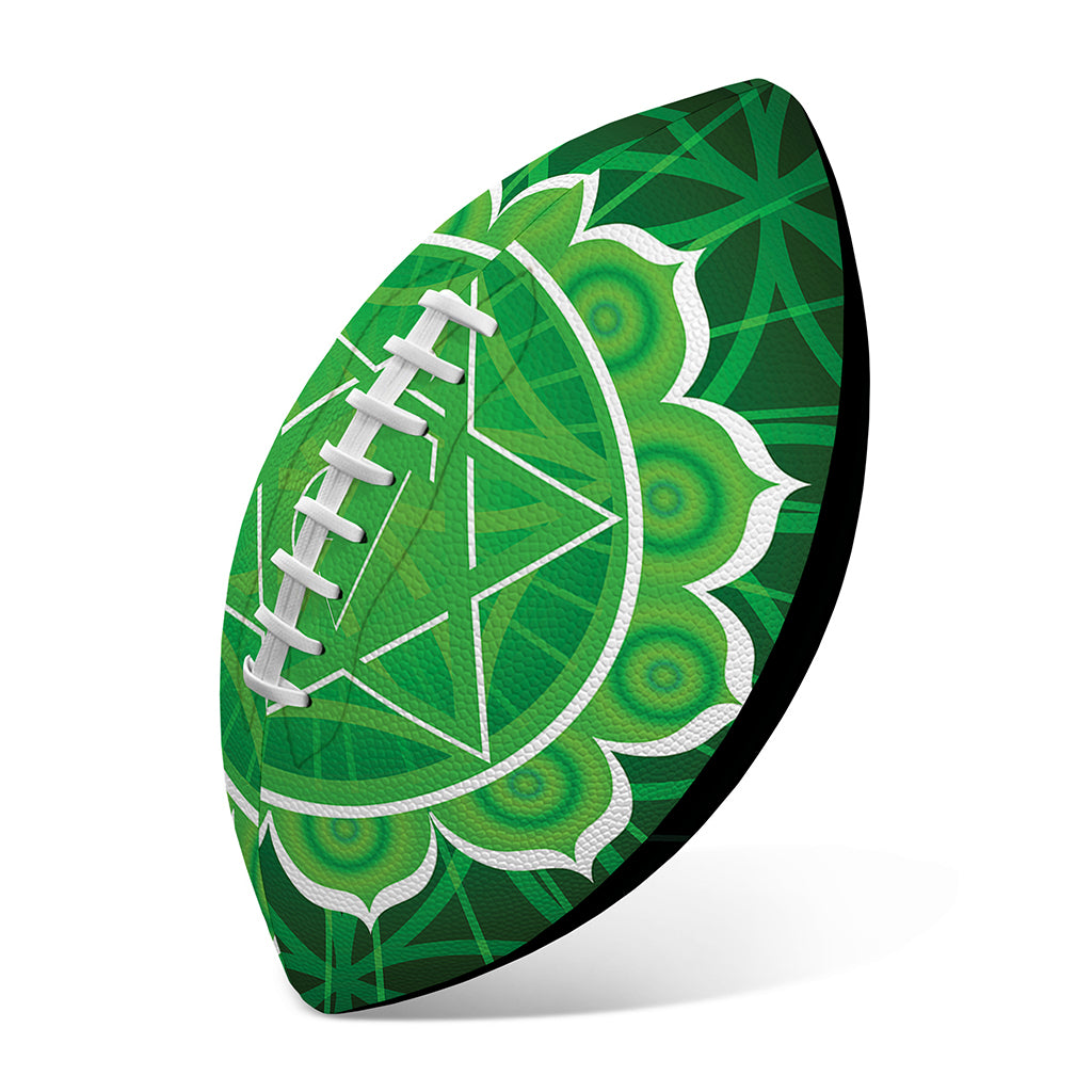 Anahata Chakra Spiritual Print Rugby Ball