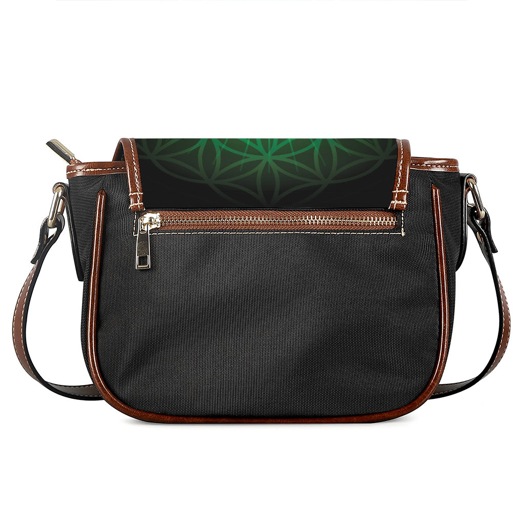 Anahata Chakra Spiritual Print Saddle Bag