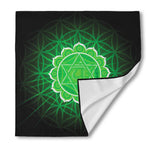 Anahata Chakra Spiritual Print Silk Bandana